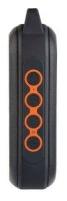 Bluetooth-колонка Perfeo "FORCE" FM, MP3 microSD, USB, AUX, TWS, 15W, 2600mAh, черная/оранжевая