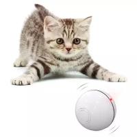 Игрушки для кошек интерактивные / Мяч интерактивный, самопередвигающийся / Дразнилка для кошек / Товары для кошек / Зоотовары для кошек
