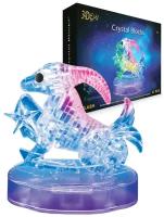 9053A 3D Puzzle Crystal Гороскоп Козерог со светом 41 деталь