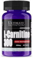 Карнитин в капсулах Ultimate Nutrition L-CARNITINE 300 60 таблеток, нейтральный