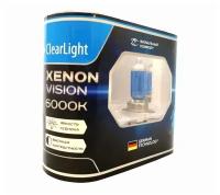 Галогеновые лампы Clearlight H1 12V 55w Xenon Vision 2шт