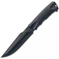 Нож разделочный туристический ОРЛАН-2 черный, сталь AUS-8, рукоять Эластрон