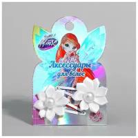 WINX Заколка для волос с цветком (набор 2 шт) Феи винкс