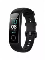 Силиконовый ремешок для Huawei Honor Band 4 - черный