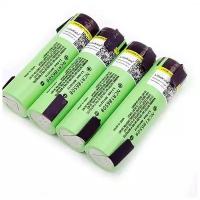 Аккумулятор LiitoKala 18650 Li-ion 3.7В 3400mAh незащищенный с выводами (NCR18650B)