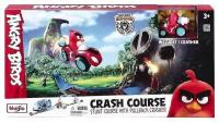 Игровой набор Энгри Бердз Гоночная трасса с транплином - Angry Birds Crash Course Stunt Track, Maisto