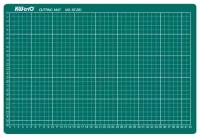 Коврик-мат Kw-Trio для резки, 3-слойный, А3, 450х300 мм, настольный, зеленый, 3 мм