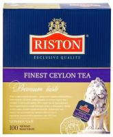 Чай черный Riston Finest Ceylon в пакетиках, 100 пак