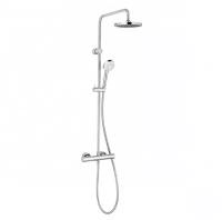 KLUDI 6809405-00 LOGO DUAL SHOWER SYSTEM Душевая система с термостатом, хром