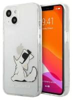 Чехол CG Mobile Karl Lagerfeld PC/TPU Choupette Fun Hard для iPhone 13 Mini