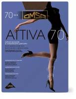 Колготки Omsa Attiva, 70 den, размер 5, бежевый