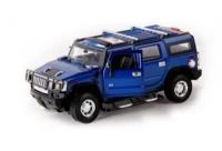 Meizhi Радиоуправляемая машинка Hummer H2 (корпус металл, 1:24) Meizhi 25020A-BLUE ()