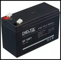 Аккумулятор DELTA Battery DT 1207 (12V / 7Ah), полярность обратная