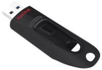 Память SanDisk "Ultra" 64GB, USB 3.0 Flash Drive, черный