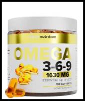 Рыбный жир OMEGA 3-6-9, aTech nutrition, 1630 мг 180 капсул