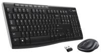 Клавиатура и мышь Logitech Wireless Desktop MK270 беспроводные 920-004518