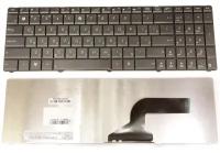 Клавиатура для ноутбука Asus K52J, черная, без рамки