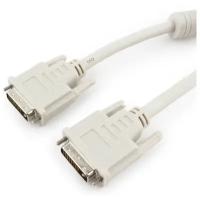 Кабель Cablexpert DVI-D single link, 4.5м, 19M/19M, феррит. кольца