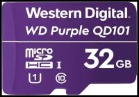 Карта памяти Western Digital microSDHC UHS-I U1 Purple 32 ГБ, Class 10 WDD032G1P0C