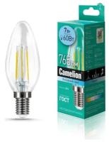 Светодиодная лампа Camelion LED7-C35-FL/845/E14