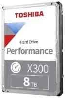 Жесткий диск Toshiba X300 8ТБ SATA III 3.5 (HDWR480EZSTA)