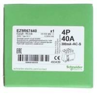 Выключатель дифференциального тока селективный ВДТ EASY9 (УЗО) 4П 40А 300мА AC-S 400В SchE EZ9R67440