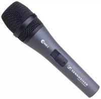 Sennheiser E 845-S - Динамический вокальный микрофон с выключателем, 40 - 16000 Гц, 200 Ом