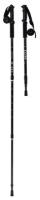 Палки для скандинавской ходьбы телескопические, с компасом, CLIFF 65-135см, чёрные 2 шт