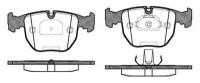 Колодки Дисковые П. Bmw E39 3.0-4.0/3.0D/E53 3.0/4.4/3.0D 00>/E38 4.4 Remsa арт. 0596.00