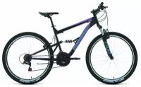 Велосипед горный с колесами 27,5" Forward Raptor 27,5 1.0 рама 16" черно-фиолетовый 18 скоростей