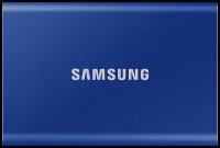 Внешний SSD диск Samsung Samsung 1.8" T7 2.0 Tb USB 3.2 Blue MU-PC2T0H/WW