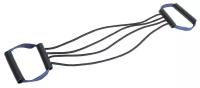 Эспандер плечевой подростковый, 4 резинки, пластиковые ручки, 32-11, цвета микс