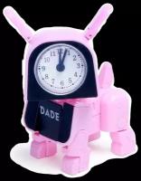 Трансформер Dade Toys Щенок-часы, розовый