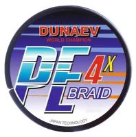 Dunaev Леска плетеная (шнур) DUNAEV BRAID PE X4 (DBPE4150-010 (150 м 0,1мм) )