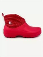 Обувь женская утепленная (галоши, ботинки) Lucky Land 2746 W-MF-EVA красный 36 размер (22.8см-23.2см)
