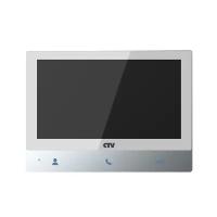 Цветной монитор видеодомофона 7" CTV-M4701AHD с поддержкой разрешения Full HD цв. белый