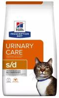 Сухой корм для кошек Hill's Prescription Diet Urinary Care S/D, для профилактики МКБ, с курицей 3 кг