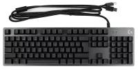 Игровая беспроводная клавиатура Logitech G512 Carbon черный, русская