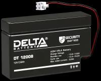 Аккумулятор 12V - 0,8 А/ч "Delta DT (DT 12008)