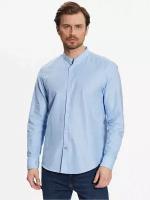 Рубашка BOSS, размер 44 [KOLNIERZYK], голубой