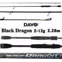 Спиннинг Dayo Black Dragon, тест 2-12гр, 2,28м