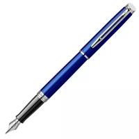 Ручка перьевая WATERMAN Hemisphere (2042967) Bright Blue CT F перо сталь нержавеющая подар.кор