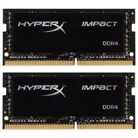 Оперативная память HyperX Impact 32 ГБ (16 ГБ x 2 шт.) DDR4 2666 МГц SODIMM CL15 HX426S15IB2K2/32