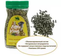 Little King лакомство для грызунов (травяные гранулы), банка 250г