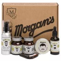 Подарочный набор для ухода за бородой и усами Morgans Pomade Moustache & Beard Gift Set 1 шт