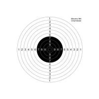 Мишень для пристрелки ружей 4 спортивная М4с (20 шт)