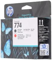 Картридж струйный HP 774 P2V97A черный/красный (775мл) для HP DJ Z6810