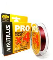 Шнур Nautilus Pro Feeder Braid Brown d-0.12 5.5кг 12lb 150м