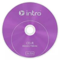 Носители информации CD-R, 52x, Intro, Bulk/100, Б0016203