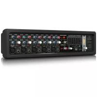 Behringer PMP550M микшер-усилитель 500Вт•4Ом, 5 мик./лин.- каналов, процессор KLARK TEKNIK, FBQ анти-фидбэк